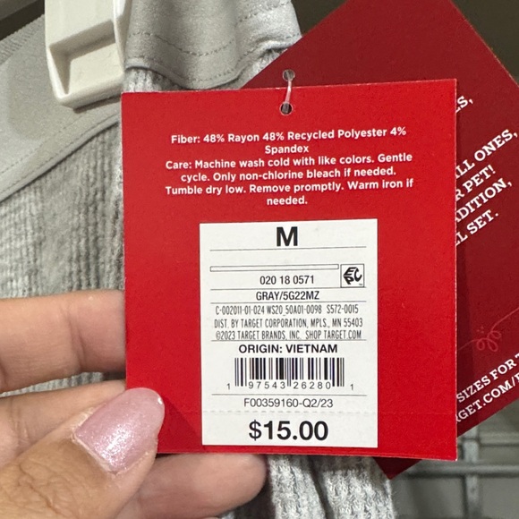 2PCS Softest Joggers! Wondershop Women's Medium Gray Pants - Picture 4 of 5